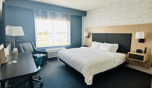 Room, 1 King Bed, Non Smoking (Mobility/Hearing Access, Roll-In Shwr)