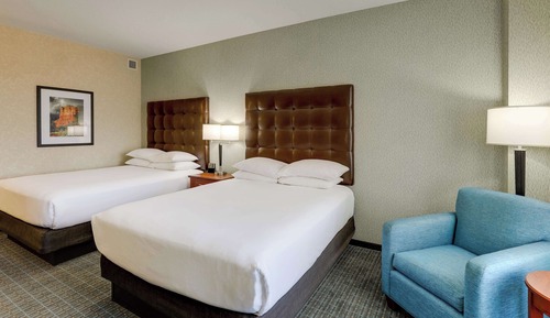 Deluxe Room, 2 Queen Beds, Refrigerator & Microwave (Upper Floor)