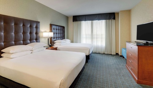 Suite, Multiple Beds, Refrigerator & Microwave (Upper Floor, 2 Rooms)