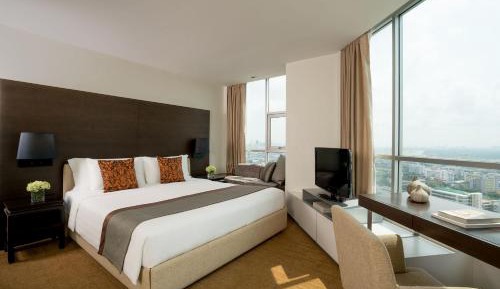 Two-Bedroom Suite with Living Room and Private Balcony
