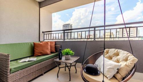 Studio with Balcony