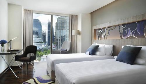 Executive Deluxe Twin Room with Lounge Access