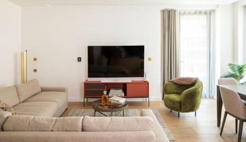 Three-Bedroom Premium Apartment with Balcony