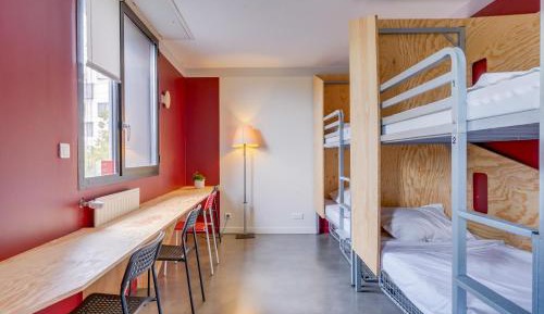 Bed in 4-Bed Male Dormitory Room