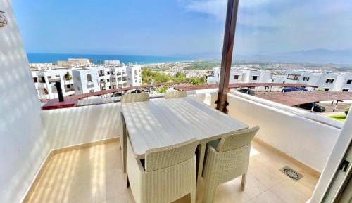 Two-Bedroom Apartment with Terrace and Sea View