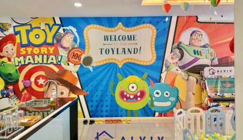 BallPit Toyworld Three-Bedroom Apartment with Kids Playground