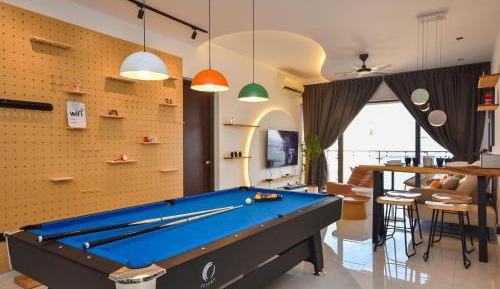 Three-Bedroom Apartment with Sea View