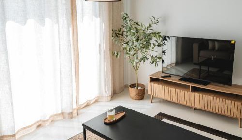 Three-Bedroom Premium Apartment with Terrace and mountain view