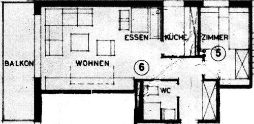 Two-Bedroom Apartment with Balcony