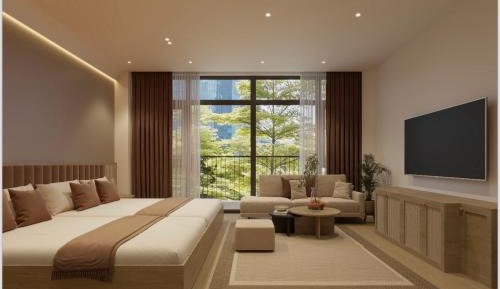 Family Room with Sea View