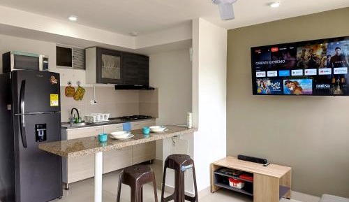 Two-Bedroom Apartment with Balcony