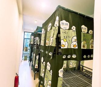 Bed in 6-Bed Female Dormitory Room