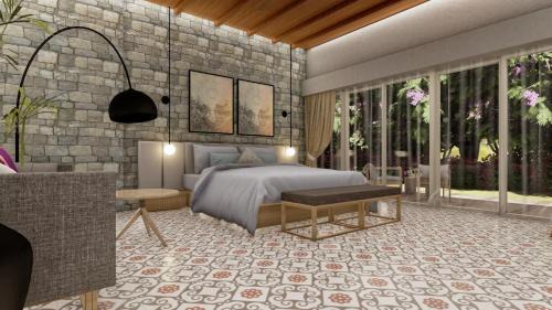 Luxury Room with Private Lawn - Jungle and Valley View