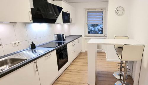 Deluxe Two-Bedroom Apartment with Garden View