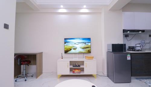 One-Bedroom Apartment with Balcony and City View