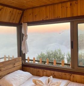 Family Room with Mountain View