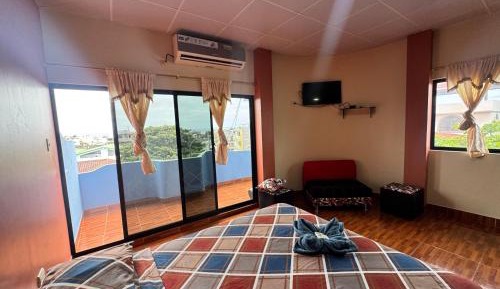 Family Room with Balcony