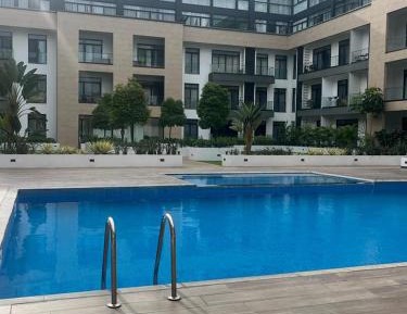 One-Bedroom Apartment with Pool View