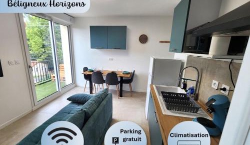 One-Bedroom Apartment with Garden View