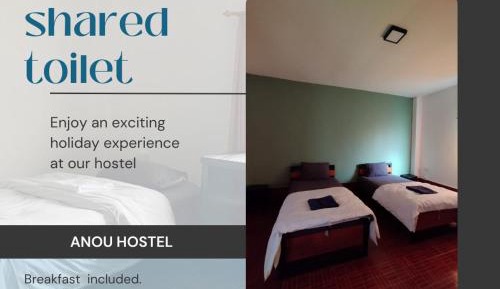 Twin Room with Shared Toilet