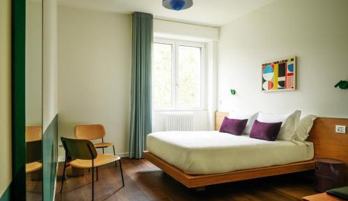 Medium Studio with Kitchenette, Balcony and Separate Living Area