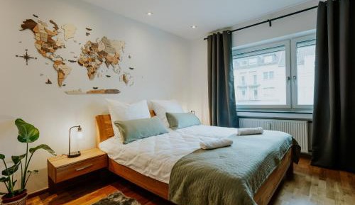 Three-Bedroom Apartment with Balcony
