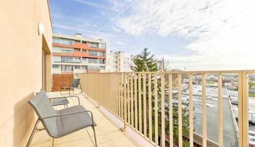 Two-Bedroom Apartment with Balcony