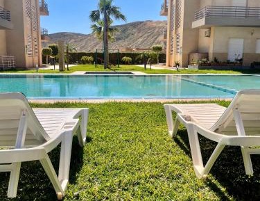 Two-Bedroom Apartment with Pool View