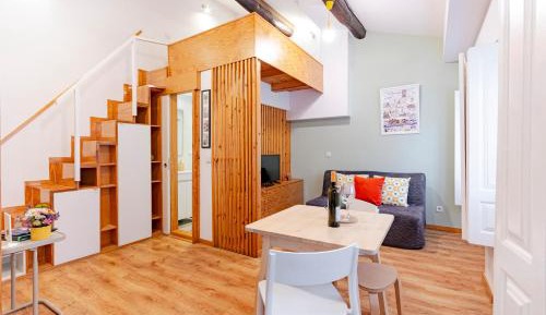 Studio Apartment with Mezzanine