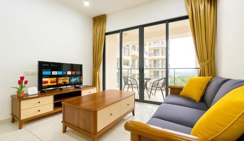 Two-Bedroom Apartment with Balcony