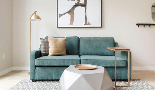One-Bedroom Apartment with Queen and Sofa Bed