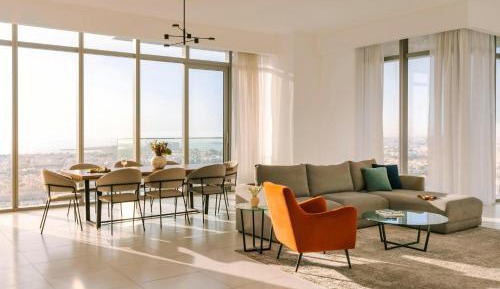 Three-Bedroom Apartment with Sea View