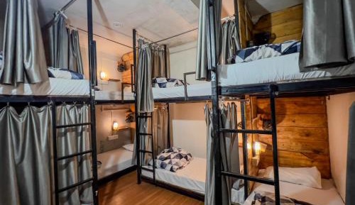 Bed in 8-Bed Dormitory Room