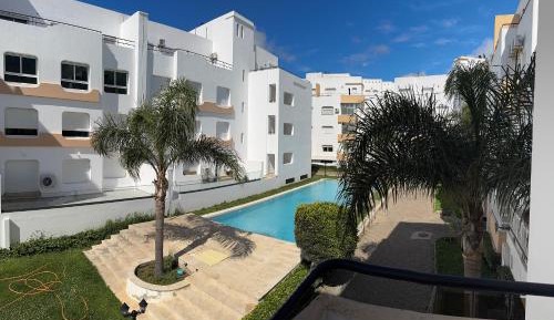 Two-Bedroom Apartment with Pool View