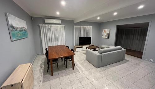 Family Room with Shared Bathroom