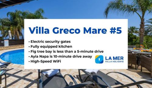 Greco Mare 5 -Three-bedroom Villa with Private Pool