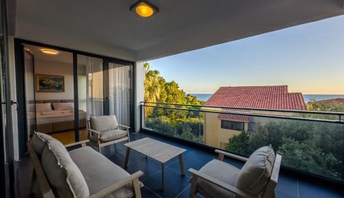 Three-Bedroom Apartment with Sea View