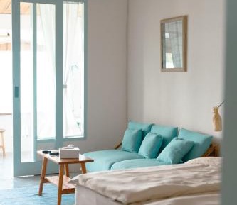 One-Bedroom Apartment with Balcony and Sea View