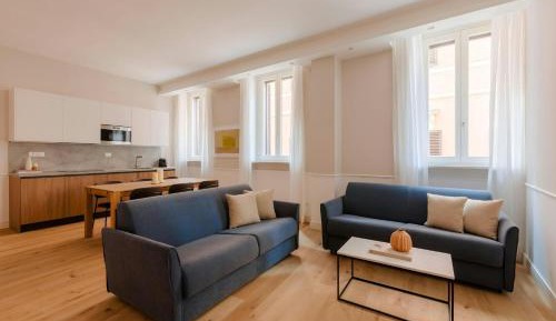 Three-Bedroom Apartment with Balcony