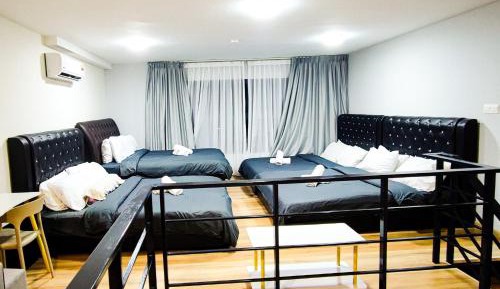 Three-Bedroom Loft Apartment