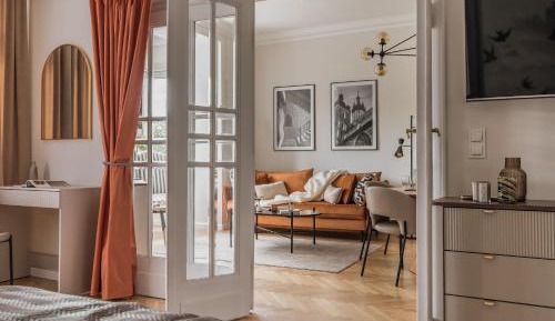 Three-Bedroom Premium Apartment with Balcony