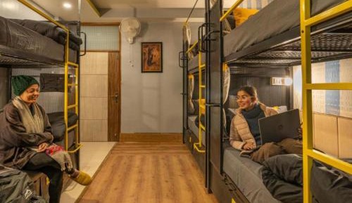 Bed in 6-Bed Female Dormitory Room