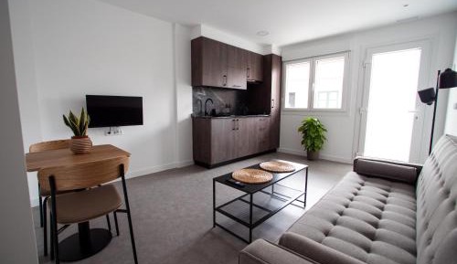 One-Bedroom Apartment with Terrace