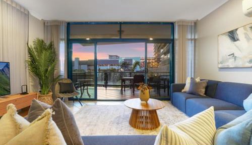 Three-Bedroom Apartment with Balcony
