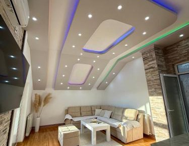 Two-Bedroom Apartment with Balcony and Terrace