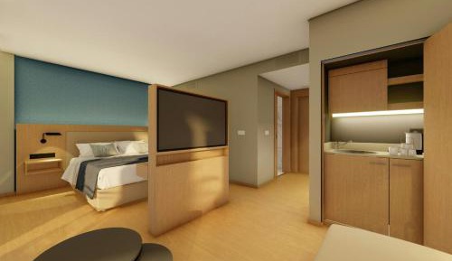 Junior Suite with Sofa Bed and Mountain View