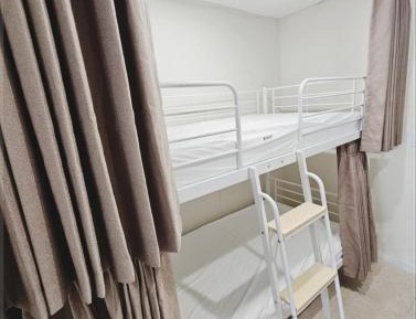 Bed in 4-Bed Male Dormitory Room
