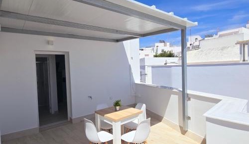 One-Bedroom Apartment with Terrace