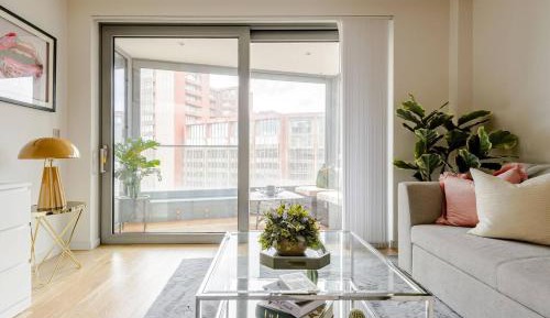 One-Bedroom Apartment with Balcony and City View
