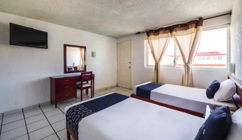 Standard two single beds